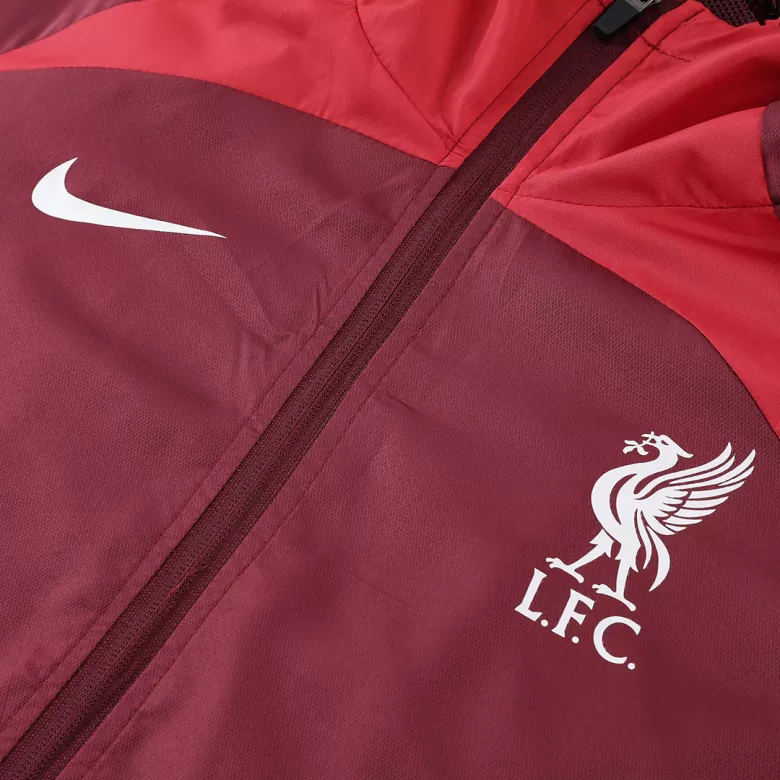 Liverpool Windbreaker Hoodie Jacket 2022/23 - vstockx