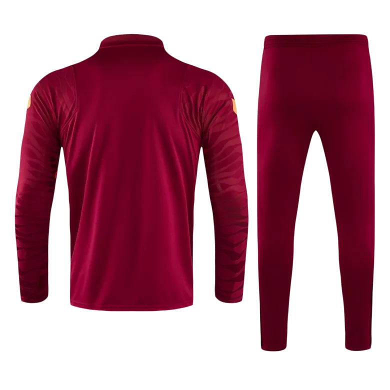 Liverpool 1/4 Zip Tracksuit 2021/22 Red - vstockx