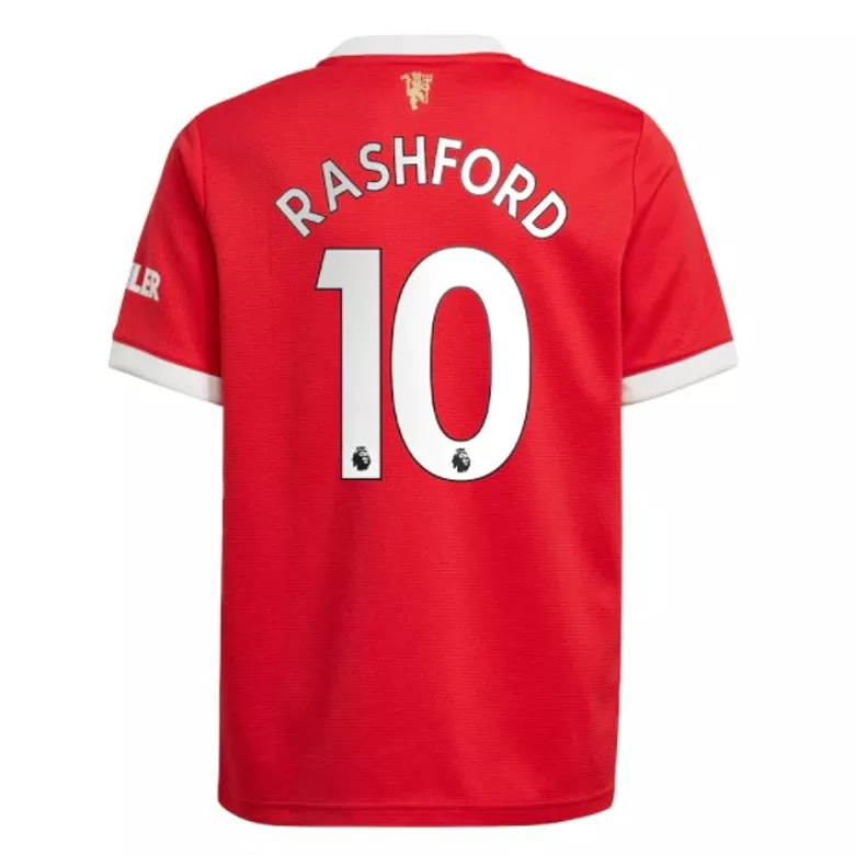 RASHFORD #10 Manchester United Home Soccer Jersey 2021/22 - vstockx