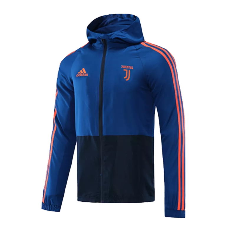 Juventus Hoodie Windbreaker Jacket 2020/21 - Navy&Blue - vstockx