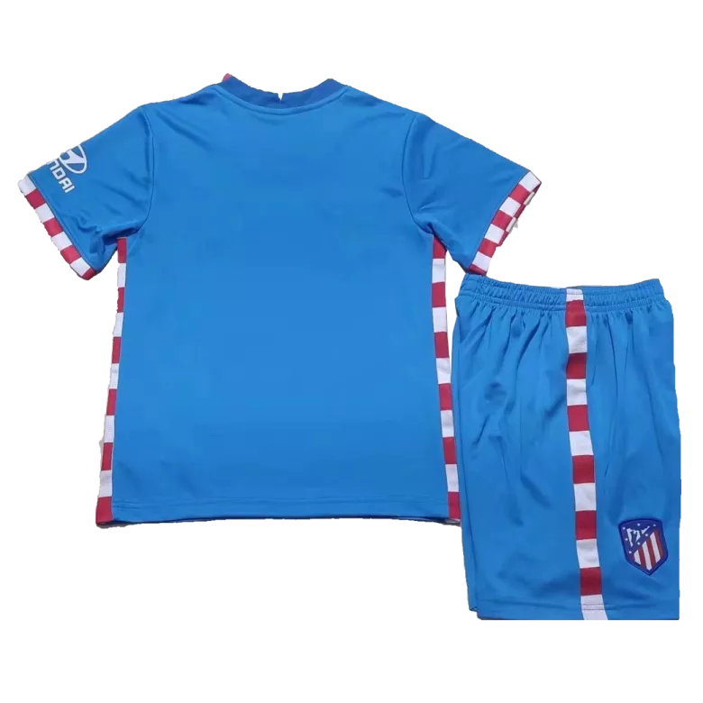 Atletico Madrid Third Away Kids Soccer Jerseys Kit 2021/22 - vstockx