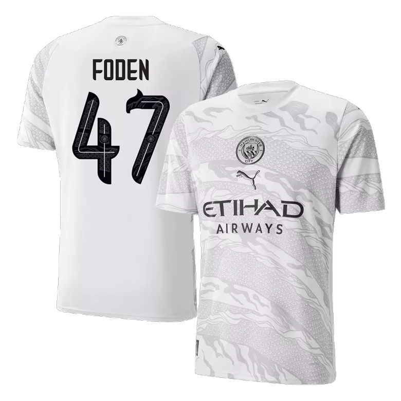 FODEN #47 Manchester City Year Of The Dragon Soccer Jersey 2023/24 - vstockx