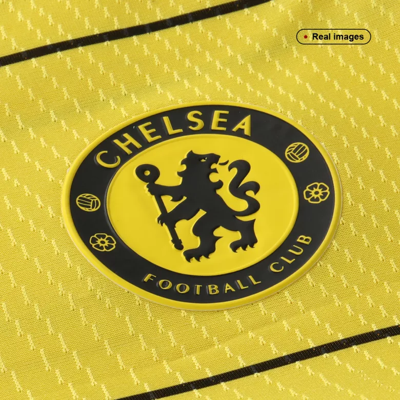 Authentic Chelsea Away Long Sleeve Soccer Jersey 2021/22 - vstockx