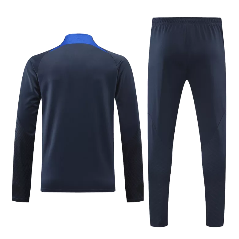 Barcelona 1/4 Zip Tracksuit 2022/23 Navy - vstockx