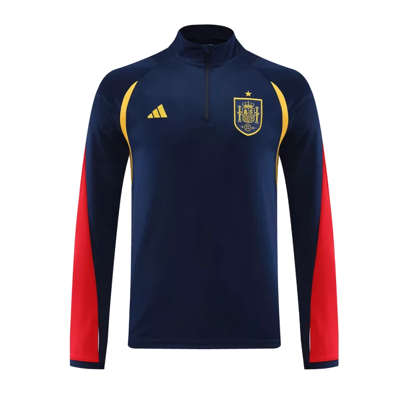 Spain 1/4 Zip Tracksuit 2022/23 Blue - vstockx