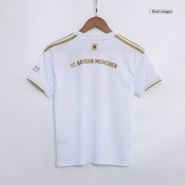 Bayern Munich Away Kids Soccer Jerseys Kit 2022/23 - vstockx