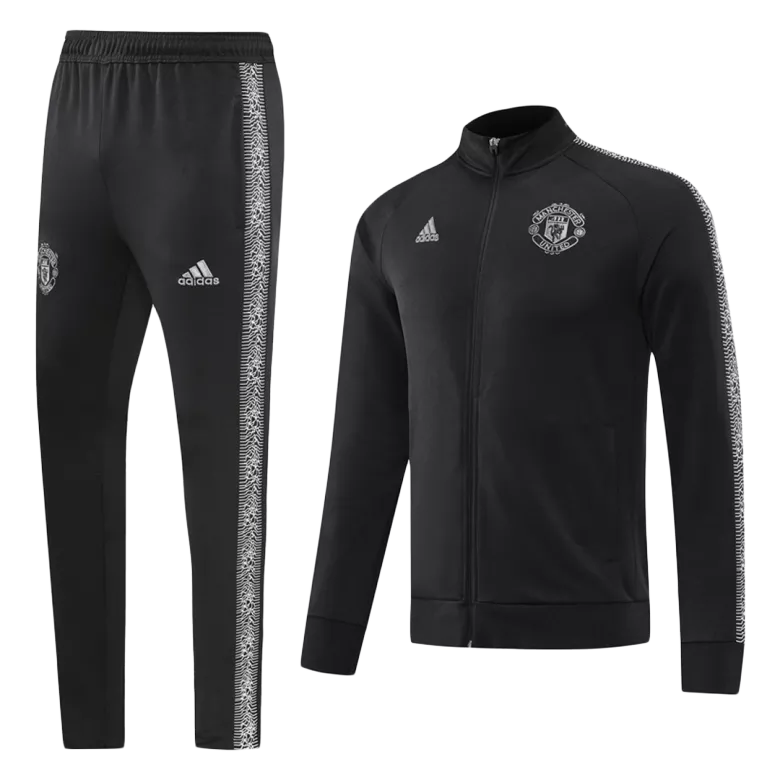 Manchester United Tracksuit 2022 Black - vstockx