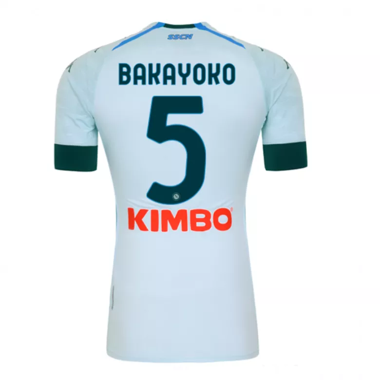 BAKAYOKO #5 Napoli Away Soccer Jersey 2020/21 - vstockx