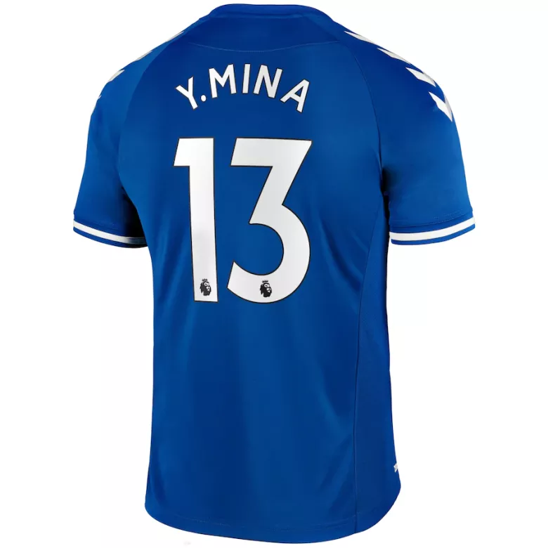 Y.MINA #13 Everton Home Soccer Jersey 2020/21 - vstockx