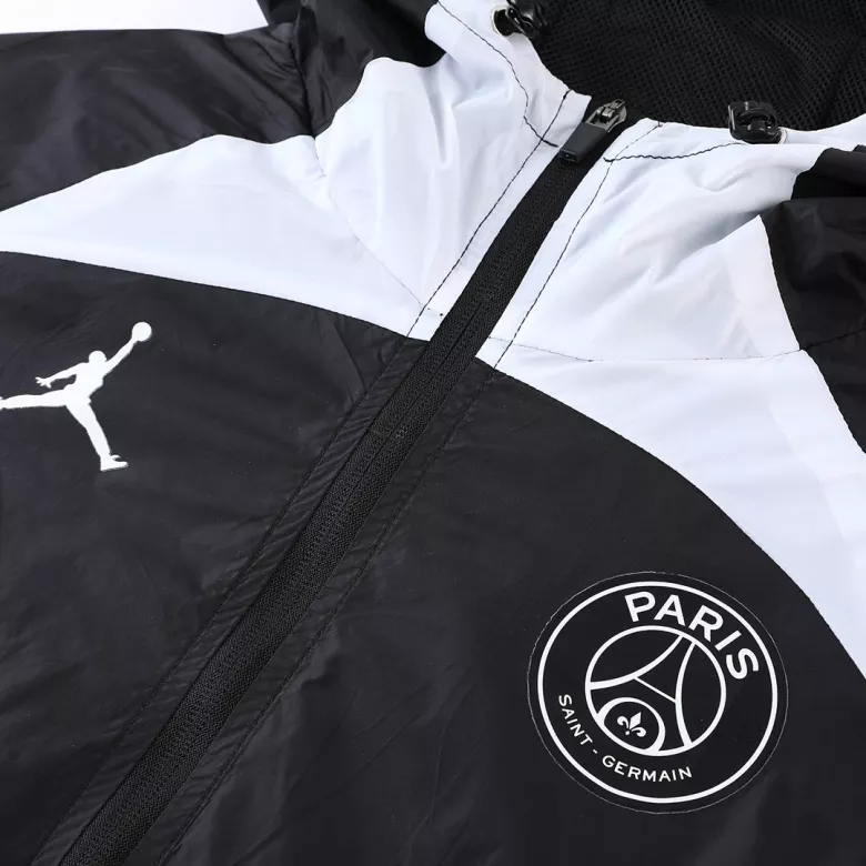 PSG Hoodie Windbreaker Jacket 2022/23 - Black - vstockx
