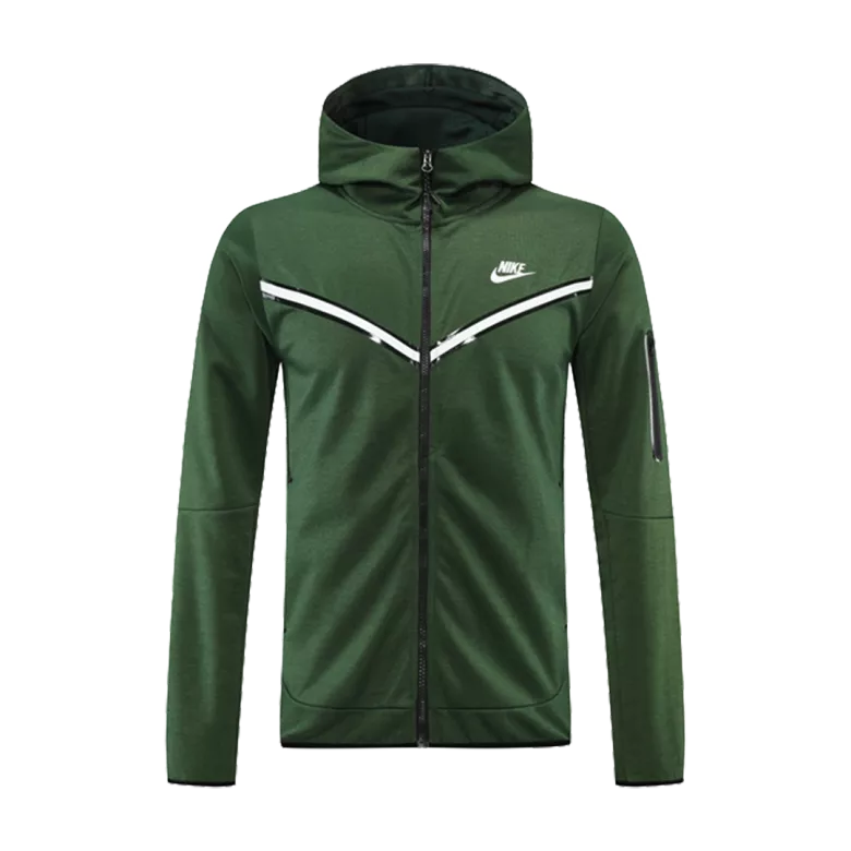 Hoodie Jacket Customize Tracksuit Green - vstockx