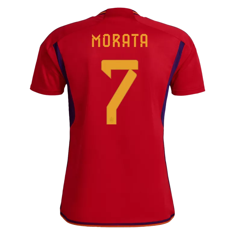 MORATA #7 Spain Home Jersey World Cup 2022 - vstockx