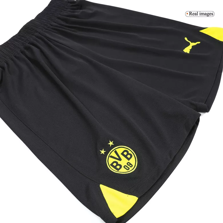 Borussia Dortmund Home Soccer Shorts 2023/24 - vstockx
