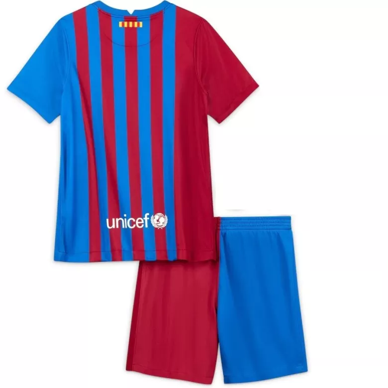 Barcelona Home Kids Soccer Jerseys Kit 2021/22              �� - vstockx