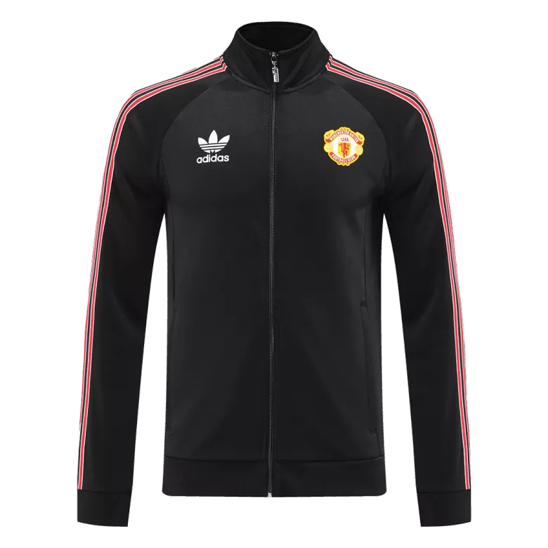 Manchester United Tracksuit 2022/23 Black - vstockx