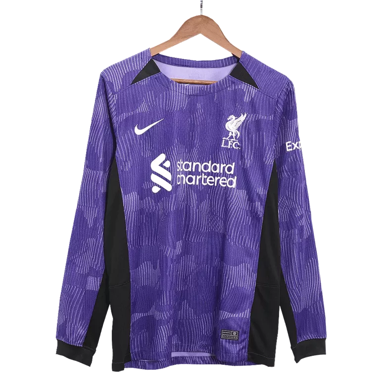 Liverpool Third Away Long Sleeve Soccer Jersey 2023/24 - vstockx