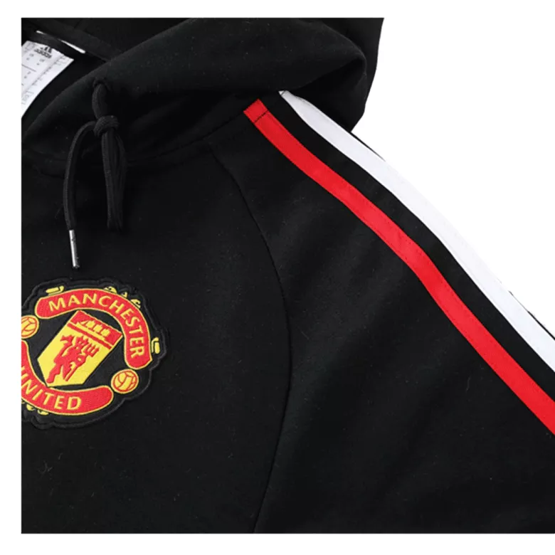 Manchester United Hoodie Tracksuit 2022/23 Black - vstockx