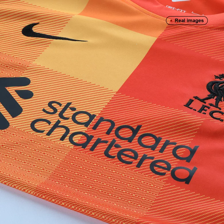 Liverpool Goalkeeper Long Sleeve Soccer Jersey 2021/22 - vstockx