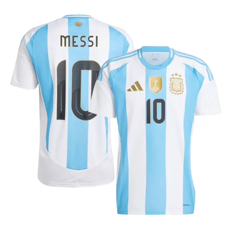 MESSI #10 Argentina Home Soccer Jersey Copa America 2024 - vstockx