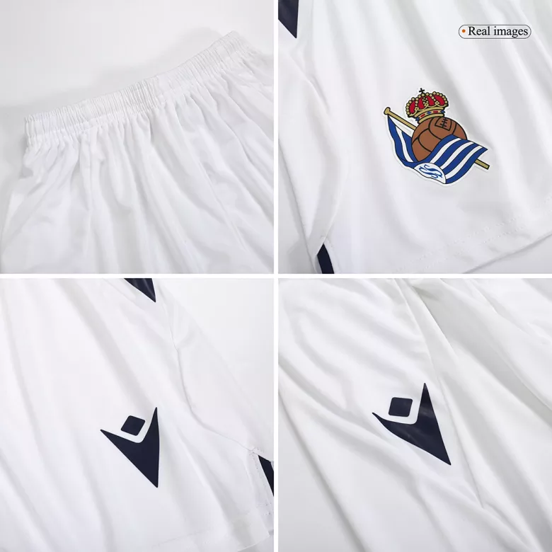 Real Sociedad Home Kids Jerseys Kit 2023/24 - vstockx