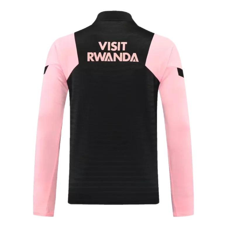 PSG 1/4 Zip Tracksuit 2021/22 Black&Pink - vstockx