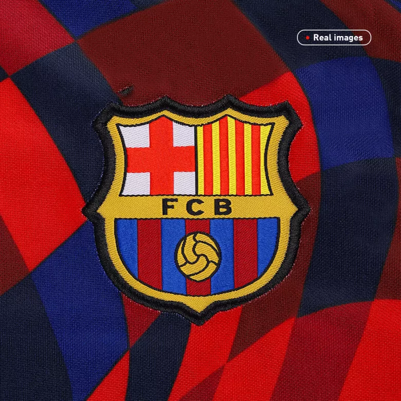 Barcelona Pre-Match Soccer Jersey 2020/21 - vstockx