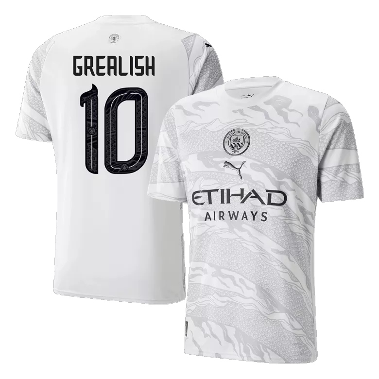GREALISH #10 Manchester City Year Of The Dragon Soccer Jersey 2023/24 - vstockx