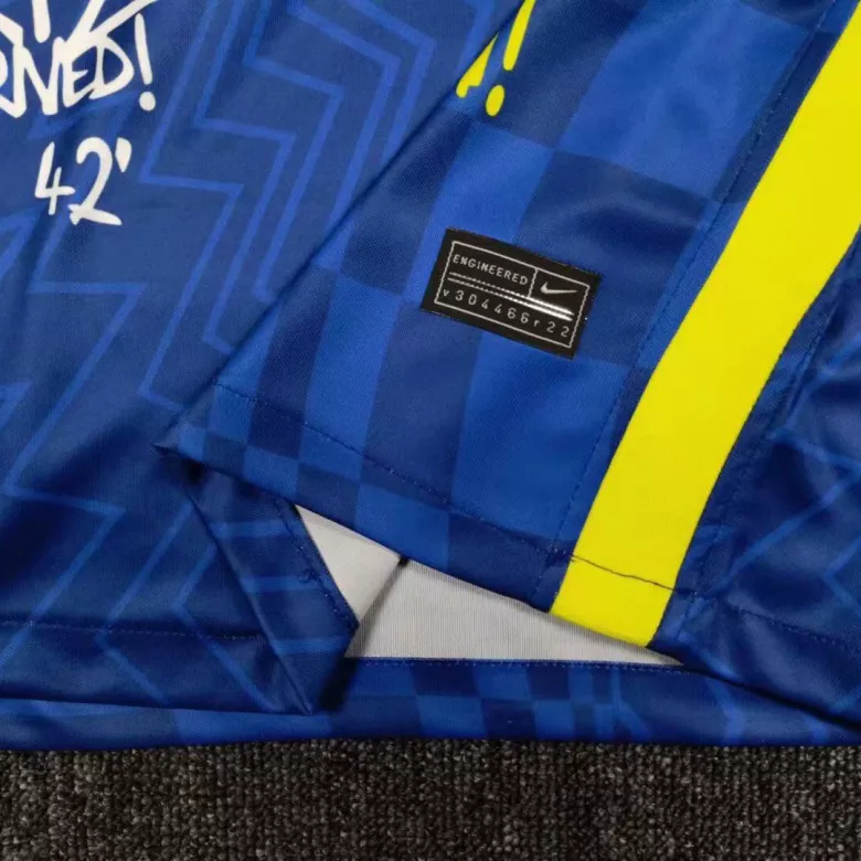 Chelsea Home Long Sleeve Soccer Jersey 2021/22 - vstockx