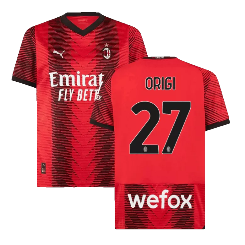 ORIGI #27 AC Milan Home Jersey 2023/24 - vstockx