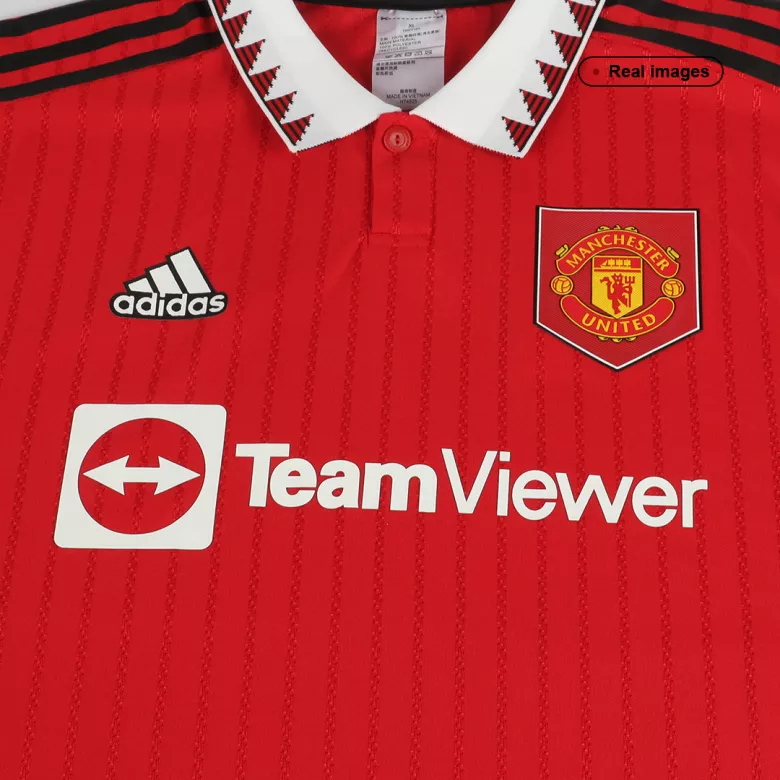 RASHFORD #10 Manchester United Home Authentic Jersey 2022/23 - vstockx