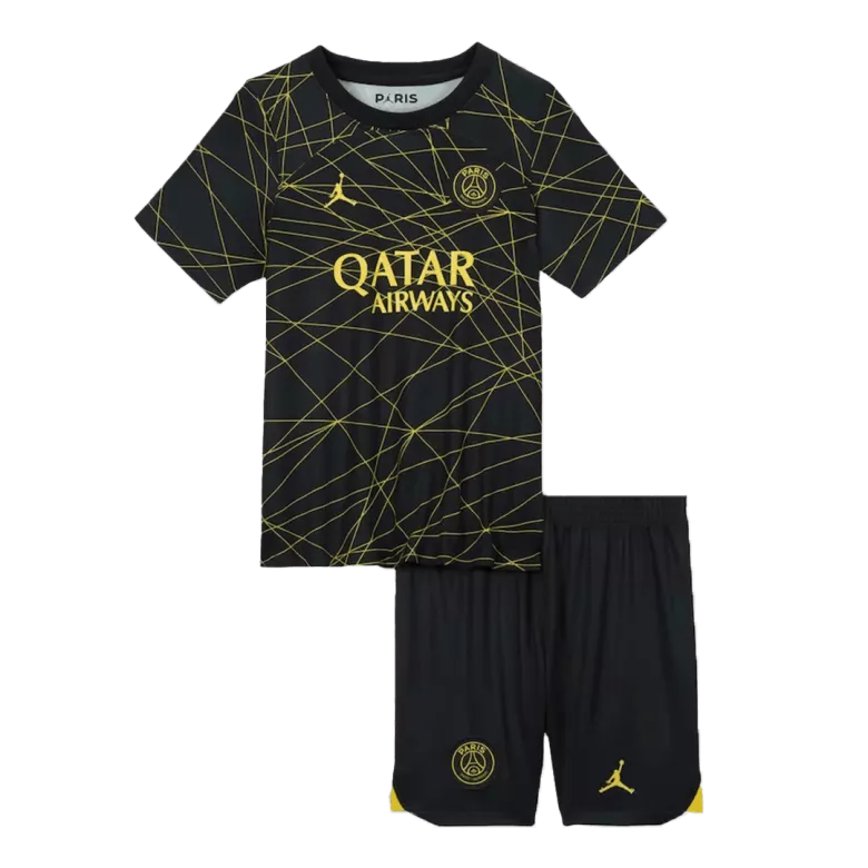 PSG Fourth Away Kids Soccer Jerseys Kit 2022/23 - vstockx