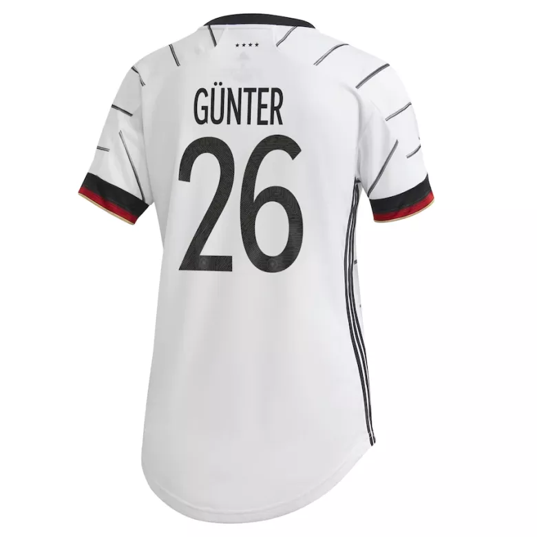 G��NTER #26 Germany Home Soccer Jersey 2020/21 Women - vstockx