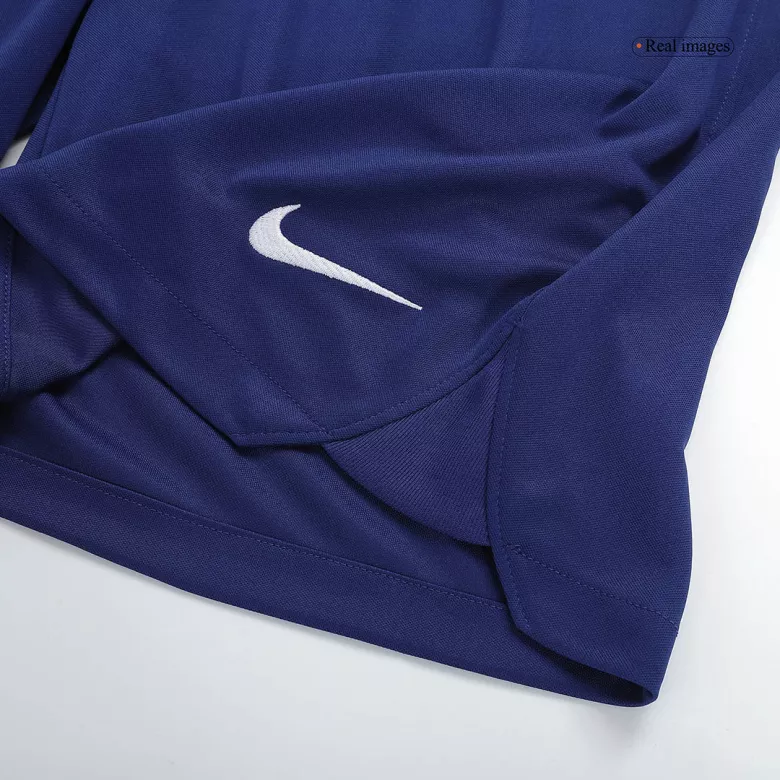 Atletico Madrid Home Soccer Shorts 2022/23 - vstockx