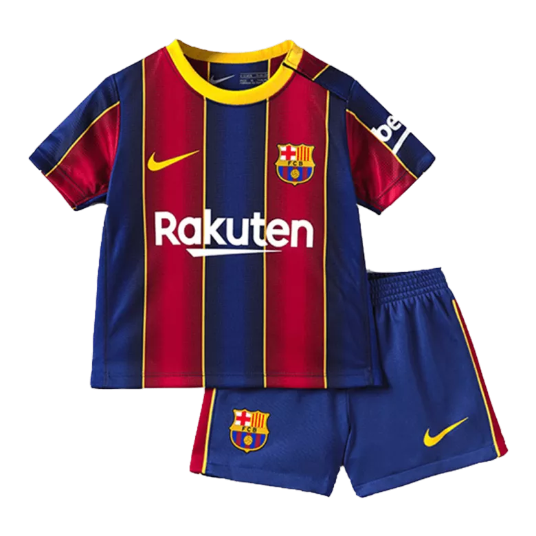 Barcelona Home Kids Soccer Jerseys Kit 2020/21 - vstockx