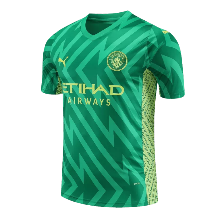 Manchester City Goalkeeper Soccer Jersey 2023/24 - vstockx