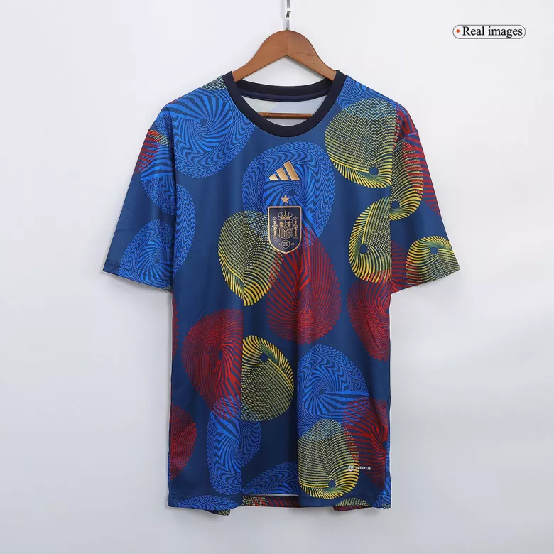 Spain Pre-Match Jersey Shirt 2022 - vstockx