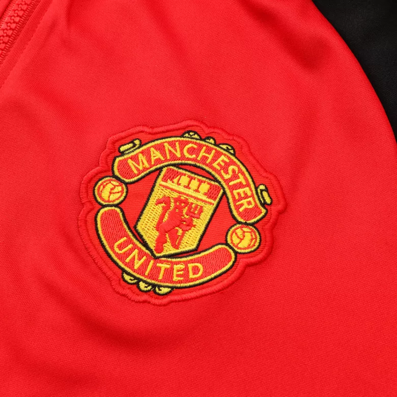 Manchester United Track Jacket 2021/22 - Red&Black - vstockx