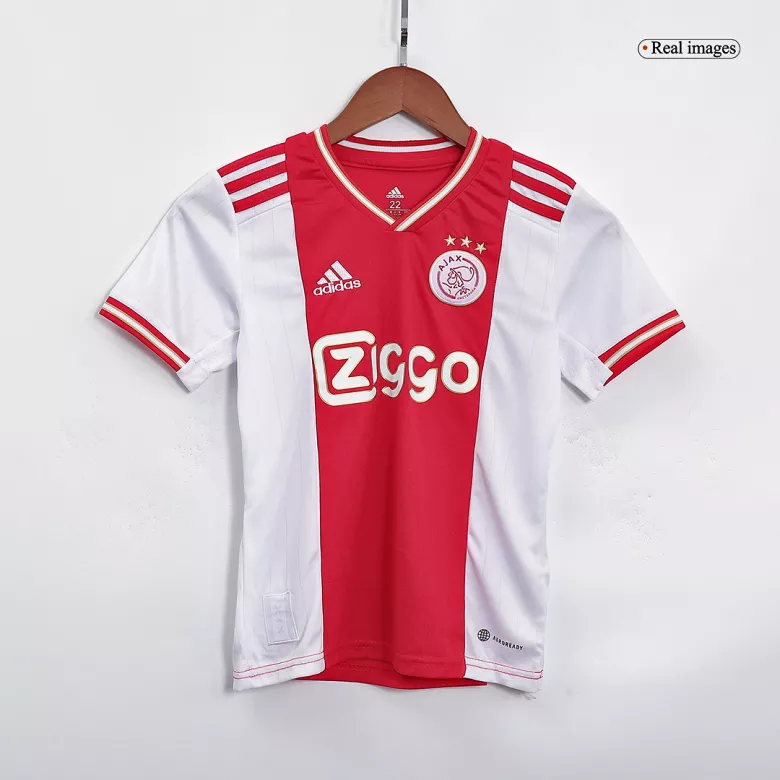 Ajax Home Kids Soccer Jerseys Kit 2022/23 - vstockx