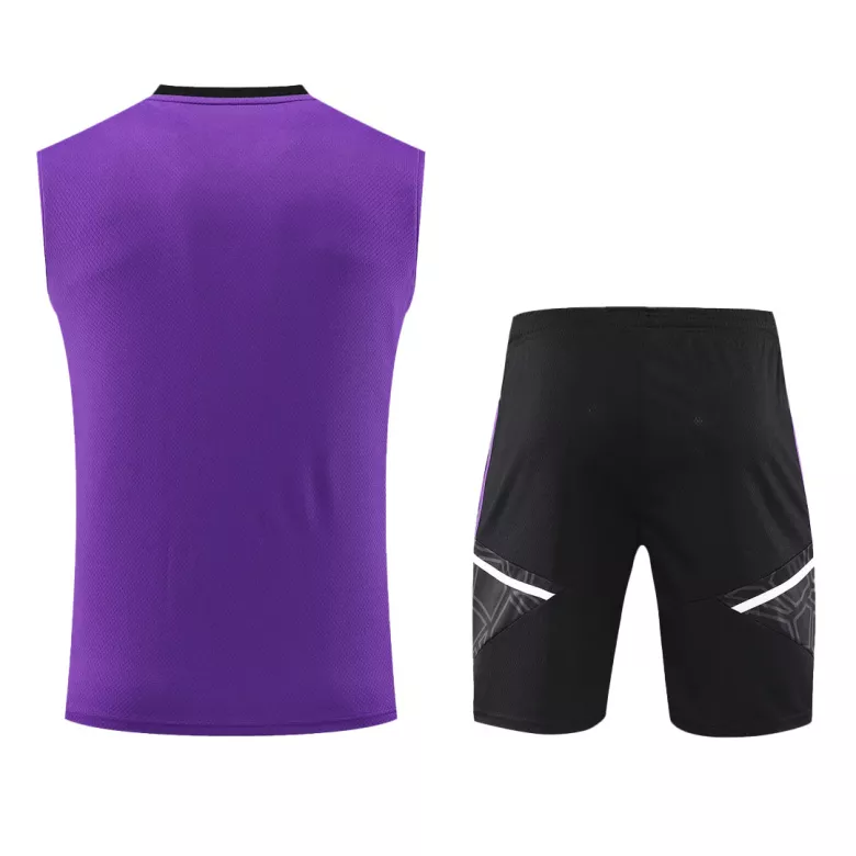 Real Madrid Jerseys Sleeveless Training Kit 2022/23 Purple - vstockx