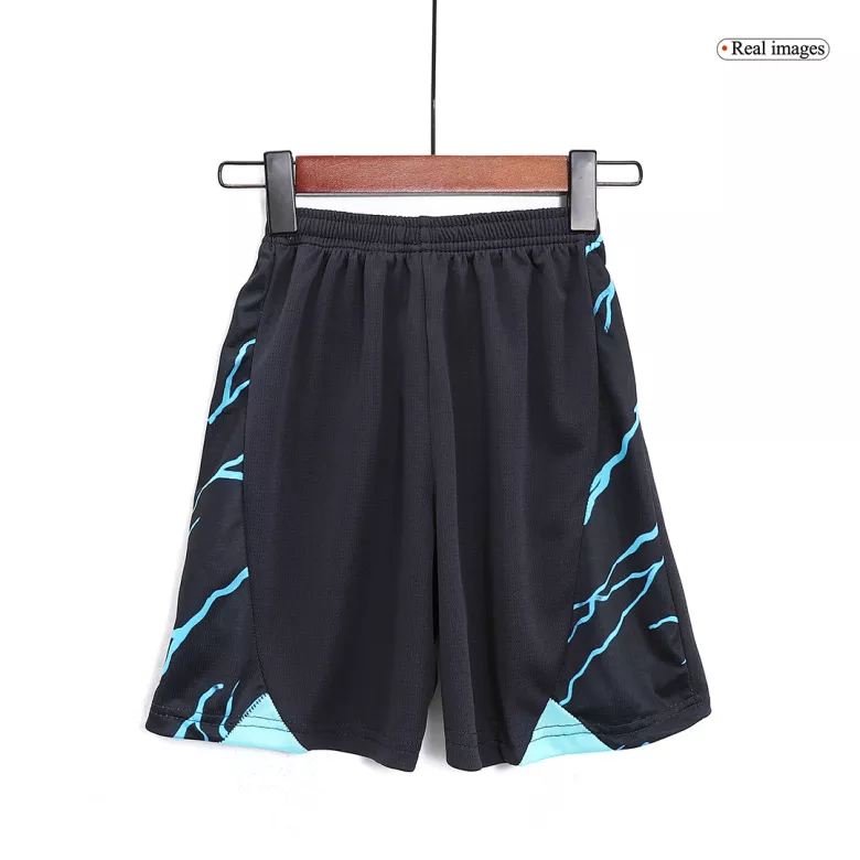 Manchester City Third Away Kids Soccer Jerseys Full Kit 2023/24 - vstockx