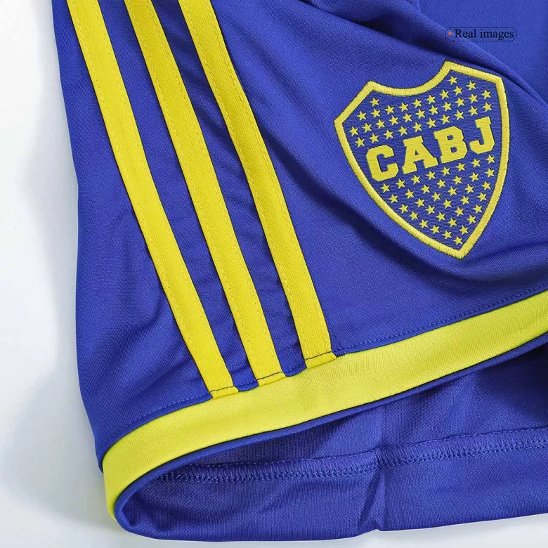Boca Juniors Home Soccer Shorts 2022/23 - vstockx