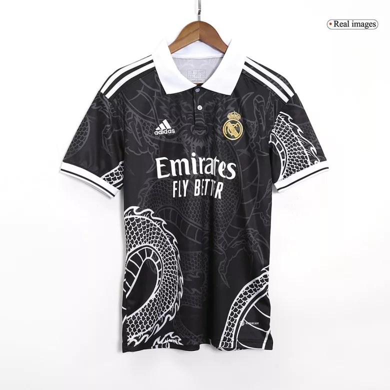 Real Madrid x Chinese Dragon Soccer Jersey 2023/24 ��black�� - vstockx