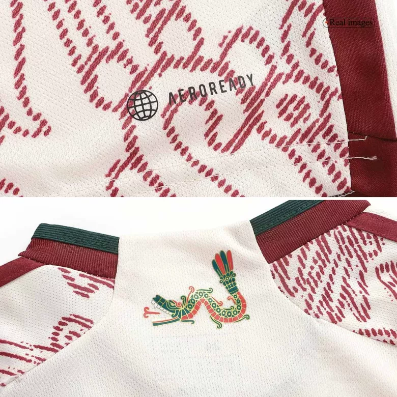 Mexico Away Kids Jerseys Kit 2022 - vstockx