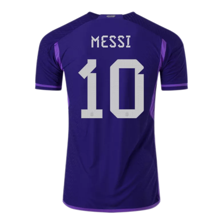 New Messi #10 Argentina Away World Cup 2022 Champion Authentic Jersey - vstockx