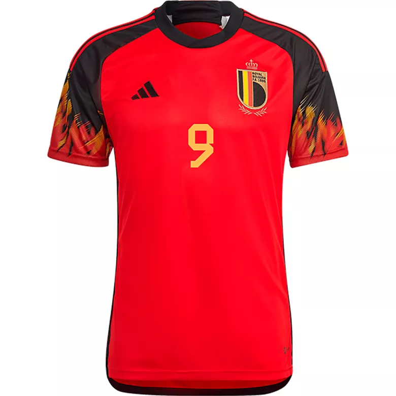 R.LUKAKU #9 Belgium Home Jersey World Cup 2022 - vstockx