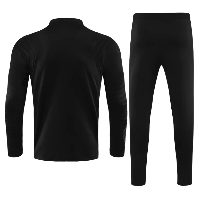 Liverpool 1/4 Zip Tracksuit 2021/22 Black - vstockx