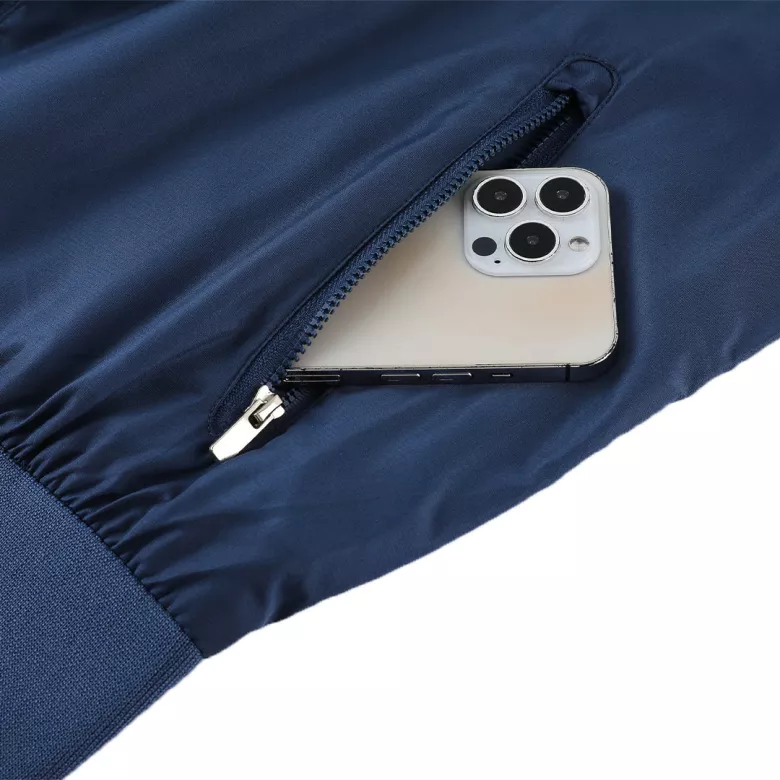 England Hoodie Jacket 2023 - Navy - vstockx