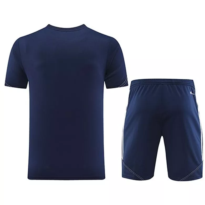 Customize Team Jersey Kit(Shirt+Short) Navy AD02 - vstockx