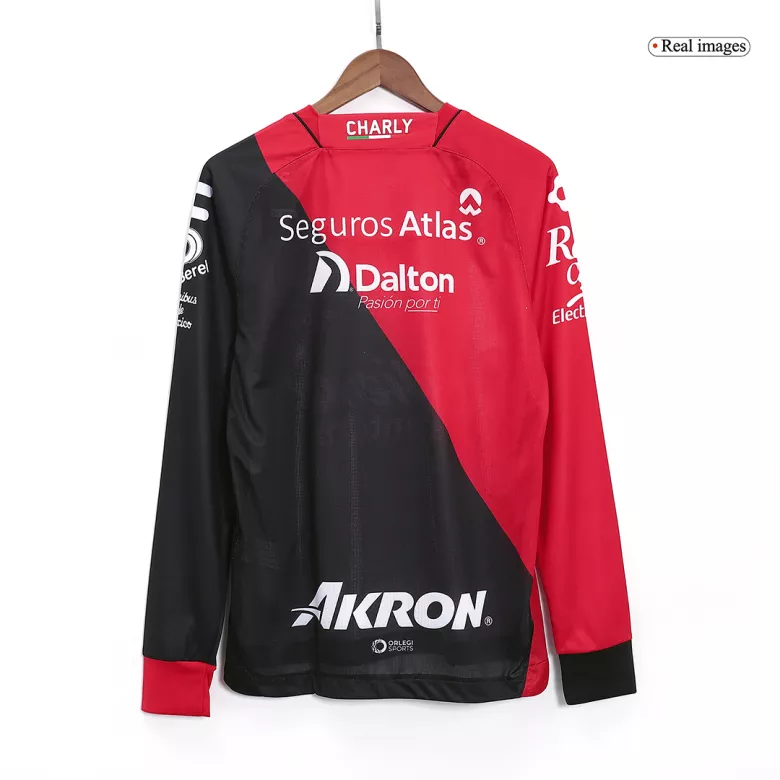 Atlas de Guadalajara Home Long Sleeve Soccer Jersey 2023/24 - vstockx