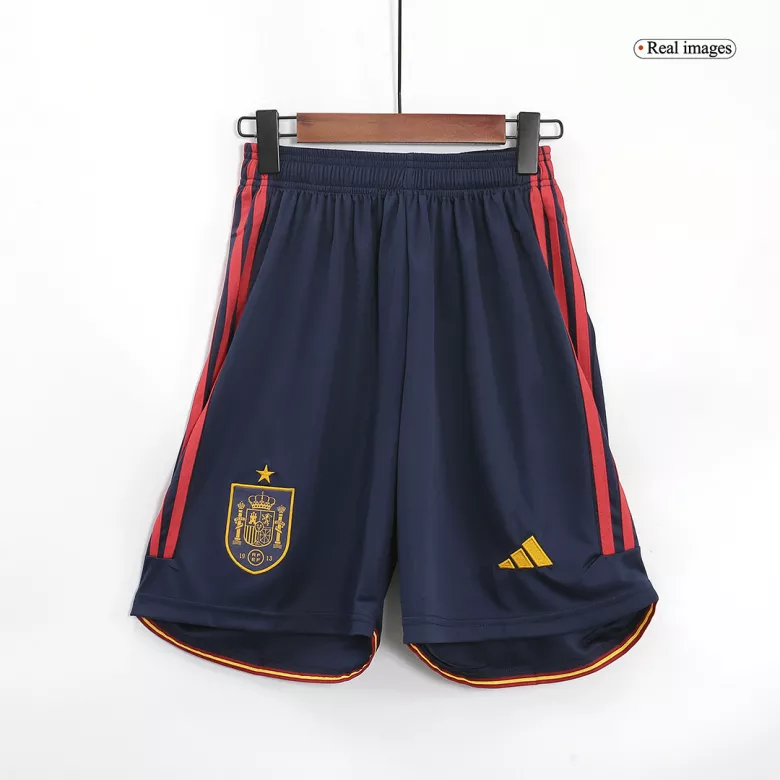 Spain Home Soccer Shorts 2022 - vstockx